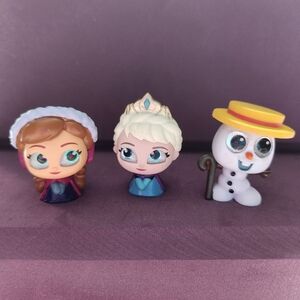 Disney Doorables Series 5 Complete Set Frozen: Anna, Elsa, and Olaf